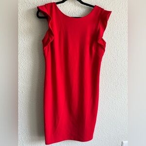 Enfocus Studio Vibrant Red Tank Top Size 12